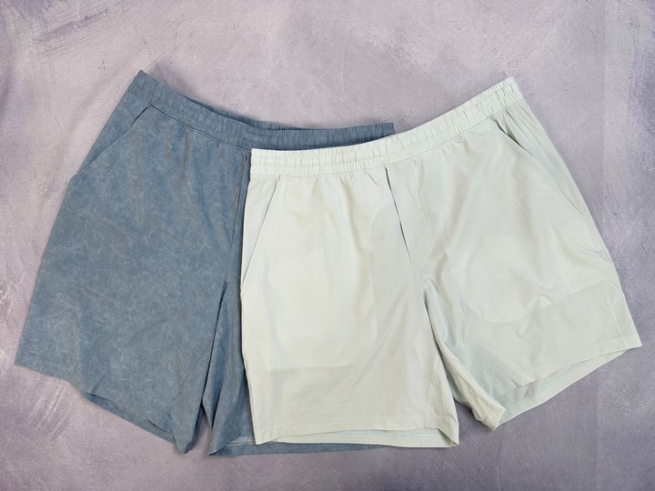 Lululemon Shorts x2 - Size XL (VAT ONLY PAYABLE ON BUYERS PREMIUM)