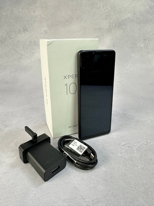 Sony Xperia 10 III 6Gb/128Gb Smartphone In Black: Model No Xq-Bt52 (With Box) (VAT ONLY PAYABLE ON BUYERS PREMIUM) [Jptn38175]