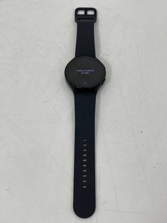 SAMSUNG GALAXY 5 44MM LTE SMARTWATCH (ORIGINAL RRP - £149) IN GRAPHITE: MODEL NO SM-R915F (WITH BOX, MANUAL & CHARGER CABLE) [JPTM113619]