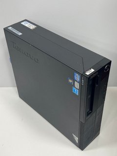LENOVO THINKCENTRE M81 512 GB PC IN BLACK (UNIT ONLY) INTEL CORE I5-2400 @ 3.10GHZ, 4 GB RAM, MICROSOFT BASIC DISPLAY ADAPTER [JPTM113906]