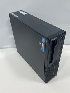 LENOVO THINKCENTRE M81 512 GB PC IN BLACK: MODEL NO A1G (UNIT ONLY) INTEL CORE I5-2400 @ 3.10GHZ, 3 GB RAM, INTEL HD GRAPHICS [JPTM114003]