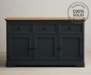 BRIDSTOW/ASHTON BLUE LARGE SIDEBOARD - RRP £649: LOCATION - A4