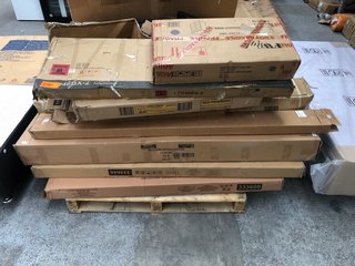 PALLET OF ASSORTED INCOMPLETE FURNITURE: LOCATION - C4 (KERBSIDE PALLET DELIVERY)