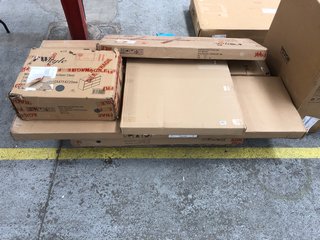 PALLET OF ASSORTED INCOMPLETE FURNITURE: LOCATION - C6 (KERBSIDE PALLET DELIVERY)