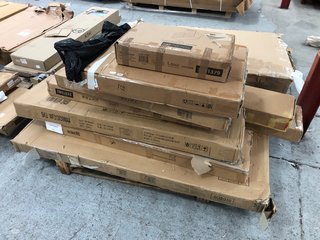 PALLET OF INCOMPLETE FLAT PACKED FURNITURE: LOCATION - C6 (KERBSIDE PALLET DELIVERY)