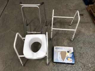 QTY OF ASSORTED MOBILITY AIDS TO INCLUDE ZIMMA FRAME: LOCATION - BR1