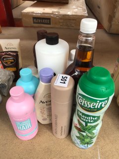 (COLLECTION ONLY) QTY OF ASSORTED TOILETRIES TO INCLUDE PAUL MITCHELL 40VOL. CREAM DEVELOPER 12% 1L: LOCATION - BR7