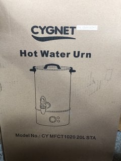 CYGNET HOT WATER URN: LOCATION - BR9