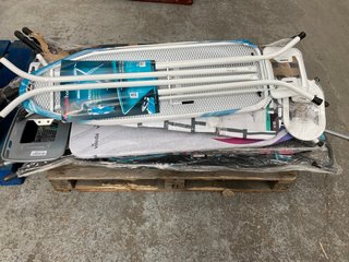 PALLET OF ASSORTED IRONING BOARDS: LOCATION - A8