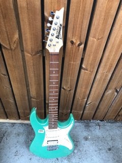 IBANEZ GIO GRX40-MGN METALLIC LIGHT GREEN ELECTRIC GUITAR - RRP £175: LOCATION - A8