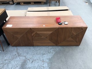 SWOON MEDAL SIDEBOARD IN LIGHT BROWN RRP - £799: LOCATION - D2