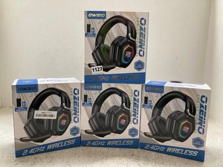 4 X OWB10 GAMING HEADSETS: LOCATION - A15