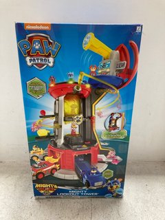 PAW PATROL MIGHTY LOOKOUT TOWER CHILDRENS TOY: LOCATION - A14