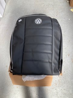 VOLKSWAGEN CAR SEAT COVERS IN BLACK: LOCATION - A5