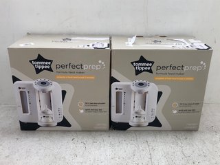 2 X TOMMEE TIPPEE PERFECT PREP FORMULA FEED MAKERS: LOCATION - D4