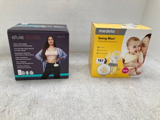 2 X ASSORTED BABY ITEMS TO INCLUDE MEDELA SWING MAXI DOUBLE ELECTRIC BREAST PUMP: LOCATION - D5