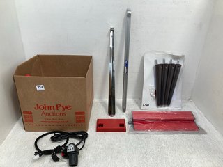 QTY OF ASSORTED ITEMS TO INCLUDE PUTTY FINISHING METAL TOOL: LOCATION - B3