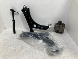 QTY OF ASSORTED VEHICLE ITEMS TO INCLUDE 2 X WISHBONE REPLACEMENT PIECES: LOCATION - B3