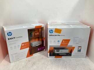 2 X ASSORTED HP ENVY AND OFFICE JET PRINTERS: LOCATION - B7