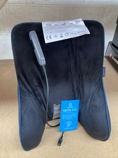 COMFIER BACK SUPPORT MASSAGE CUSHION IN BLACK: LOCATION - AR8