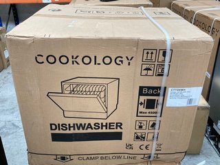 COOKOLOGY TABLE TOP DISHWASHER MODEL: CTTD6WH: LOCATION - B3