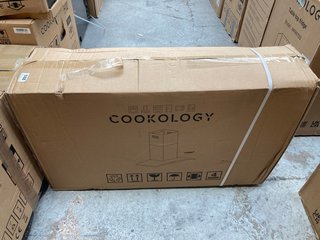 COOKOLOGY CURVED GLASS COOKER HOOD MODEL: CGL900BK/A: LOCATION - B3