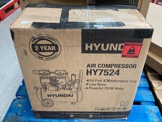 HYUNDAI AIR COMPRESSOR HY7524 OIL FREE MAINTENANCE FREE 750W MOTOR: LOCATION - A2