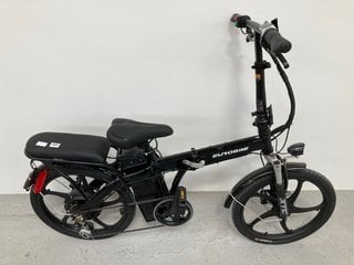 EUROBIKE UNISEX BLACK ELECTRIC FOLDING CYCLE: LOCATION - A3