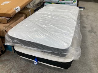 2 X WHITE COOL TOUCH SINGLE BED MATTRESSES: LOCATION - B6