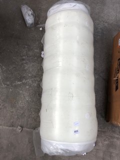 SINGLE BED ROLLED SPRUNG MATTRESS: LOCATION - B8
