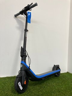 (COLLECTION ONLY) NINEBOT BLUE/BLACK ELECTRIC SCOOTER: LOCATION - BR2