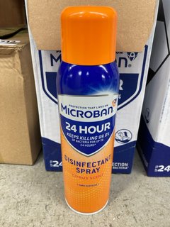 (COLLECTION ONLY) QTY OF MICROBAN DISINFECTANT SPRAY: LOCATION - BR9