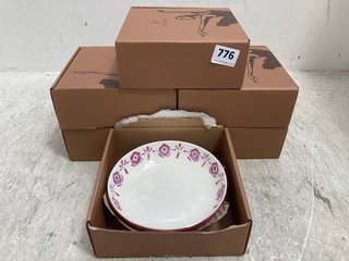 QTY OF ASSORTED COLOURED BOWLS: LOCATION - BR16