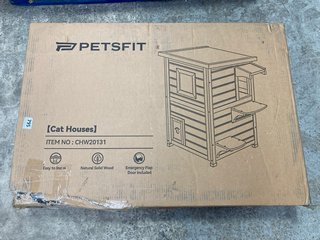 PETSFIT 2 FLOORED CAT HOUSE: LOCATION - BR16