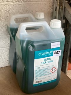 (COLLECTION ONLY) 2 X CLASSMATE FLOOR CLEANER 5L: LOCATION - BR17