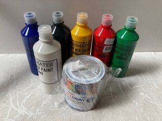 (COLLECTION ONLY) QTY OF ASSORTED ITEMS TO INCLUDE ASSORTED COLOUR CLASSMATES PAINTS: LOCATION - BR17