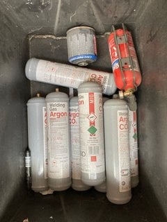 (COLLECTION ONLY) QTY OF SIP INDUSTRIAL WELDING GAS CYLINDERS TO INCLUDE SMALL GUARDIAN FIRE EXTINGUISHER: LOCATION - BR17