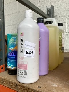 (COLLECTION ONLY) QTY OF ASSORTED ITEMS TO INCLUDE BIOLANCE COLOUR LAST CONDITIONER & MATRIX HIGH AMPLIFY SHAMPOO: LOCATION - BR18