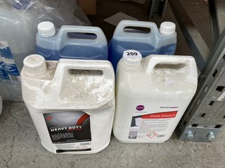 (COLLECTION ONLY) 4 X ASSORTED ITEMS TO INCLUDE MAXIMO WASHROOM THICK BLEACH 5L (PLEASE NOTE: 18+YEARS ONLY. ID MAY BE REQUIRED): LOCATION - AR15
