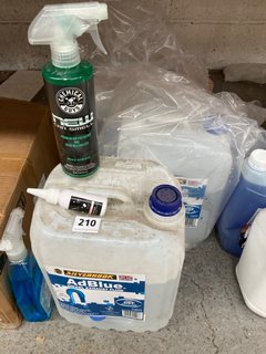 (COLLECTION ONLY) QTY OF ASSORTED CAR ITEMS TO INCLUDE SILVERHOOK ADBLUE DIESEL EXHAUST FLUID 10KG (PLEASE NOTE: 18+YEARS ONLY. ID MAY BE REQUIRED): LOCATION - AR15