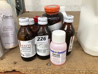 (COLLECTION ONLY) QTY OF ASSORTED ITEMS TO INCLUDE 3 X ACEFYL COUGH SYRUP 120ML - BBE 06/2026: LOCATION - AR14