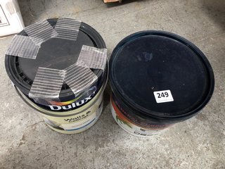 (COLLECTION ONLY) BOSTIK GENERAL PURPOSE MORTAR MASONRY 5KG TO INCLUDE DULUX WALLS AND CEILING PAINT IN MATT ALMOND WHITE (PLEASE NOTE: 18+YEARS ONLY. ID MAY BE REQUIRED): LOCATION - AR14