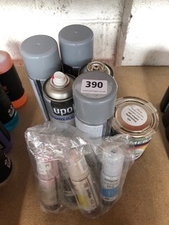(COLLECTION ONLY) 5 X UPOL ETCH PRIMER POWER CANS TO INCLUDE HOME BASIC FRESH HERB SATIN WOOD AND METAL PAINT (PLEASE NOTE: 18+YEARS ONLY. ID MAY BE REQUIRED): LOCATION - BR14