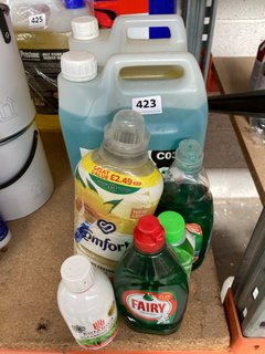 (COLLECTION ONLY) QTY OF ASSORTED ITEMS TO INCLUDE FAIRY DISHWASHING LIQUID: LOCATION - BR15