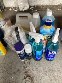 (COLLECTION ONLY) QTY OF ASSORTED ITEMS TO INCLUDE OCEAN SAVER SURFACE CLEANER ECO SPRAY (PLEASE NOTE: 18+YEARS ONLY. ID MAY BE REQUIRED): LOCATION - BR15