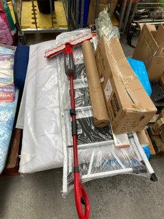 QTY OF ASSORTED ITEMS TO INCLUDE VILEDA SPRAY MOP: LOCATION - B2 (KERBSIDE PALLET DELIVERY)