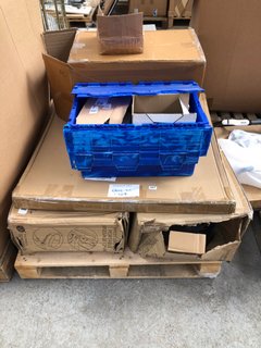 (COLLECTION ONLY) PALLET OF ASSORTED ITEMS TO INCLUDE PROFESSIONAL PORTABLE MASSAGE CHAIR: LOCATION - B5