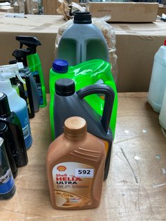 (COLLECTION ONLY) QTY OF ASSORTED AUTOMOTIVE ITEMS TO INCLUDE SHELL HELIX ULTRA 0W-20 CAR OIL (PLEASE NOTE: 18+YEARS ONLY. ID MAY BE REQUIRED): LOCATION - A4