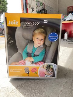 JOIE I-SPIN 360 I-SIZE CHILD CAR SEAT - RRP £250: LOCATION - A1