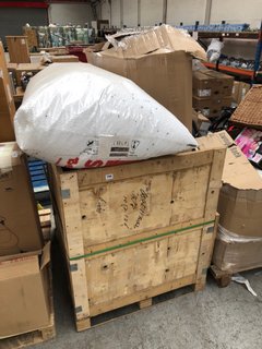 PALLET OF POLYSTYRENE PACKAGING BALLS: LOCATION - A4 (KERBSIDE PALLET DELIVERY)